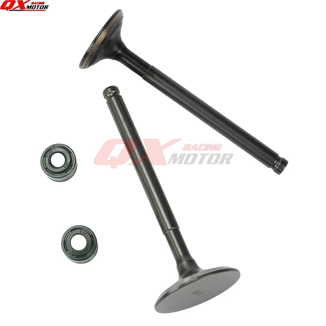 Rechange Dirt Bike 140cc Soupapes Admission/échappement Moteur 140cc - Pour Pit Bike, Dirt Bike YINXIANG YX - Lot Avec Joints Joints Soupapes Moteur