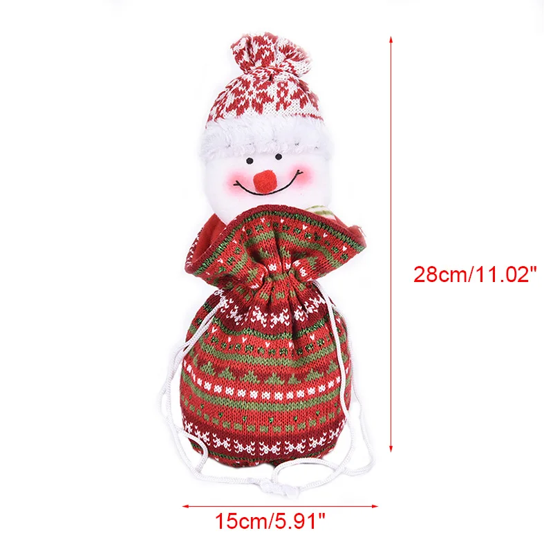 Snowman Санта Клаус Снеговик Лось упаковка для рождественских конфет Яблоко коробка украшения Рождественские украшения для дома Рождественский подарок - Цвет: Snowman