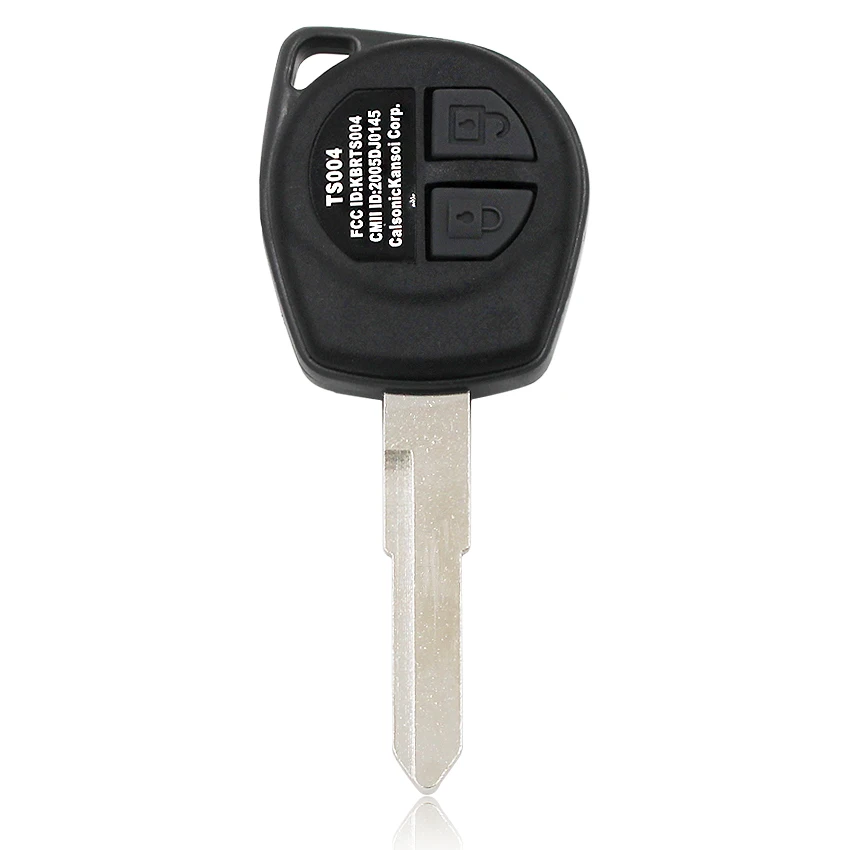 Чехол с откидной крышкой и 2 кнопками для SUZUKI SX4 SWIFT GRAND VITARA ALTO - Цвет: straight key shell