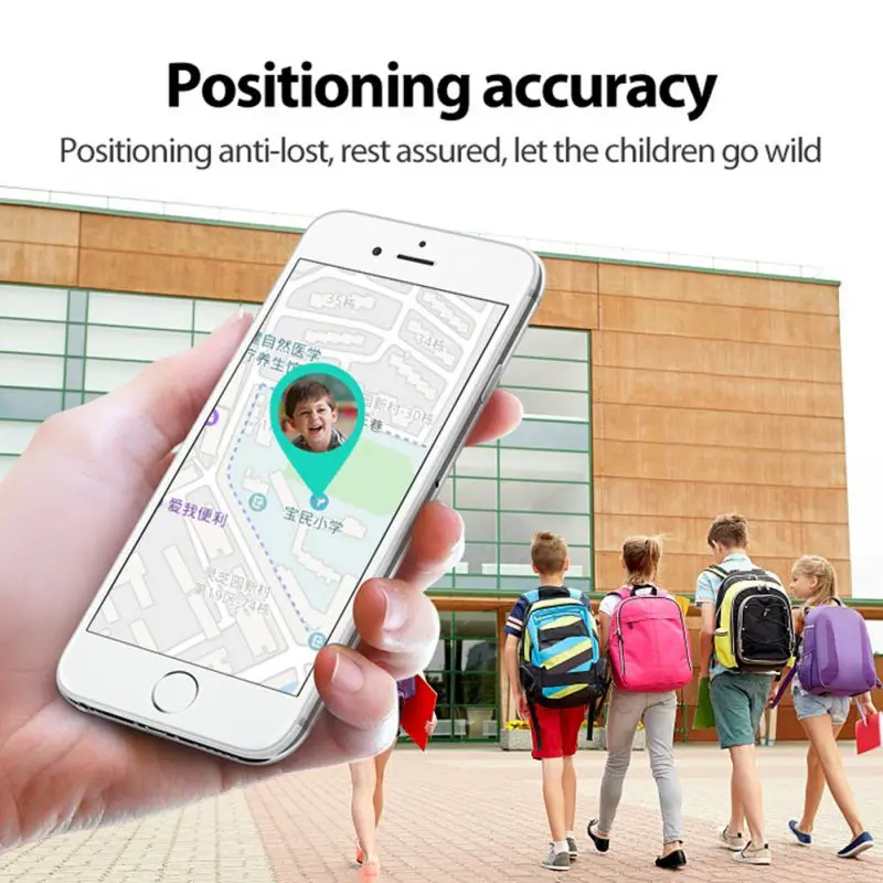 Kids Cute Smart Watch GPS Tracker Phone Waterproof Children Wrist Watch Smartwatch Girls Boys Birthday Gifts