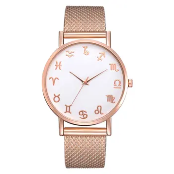 

Stainless Steel Bracelet Strap Black White Dial Luxury Fashion Cheap Women Quartz Watch Girls Valentine Business Traveling Gifts
