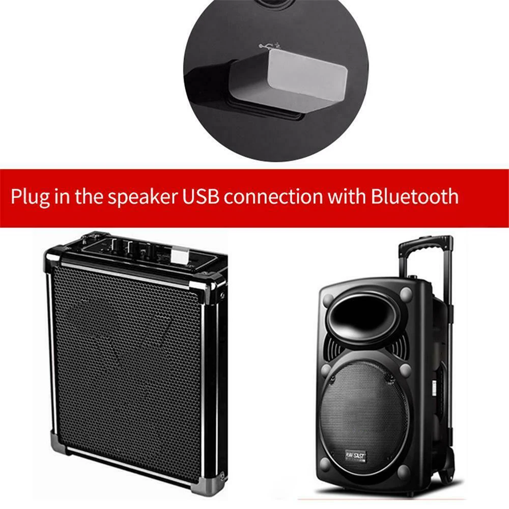 Bluetooth USB адаптер 5,0 высокоскоростной стабилизатор автомобильный Радио сабвуфер усилитель мультимедиа аудио адаптер клавиатура мышь