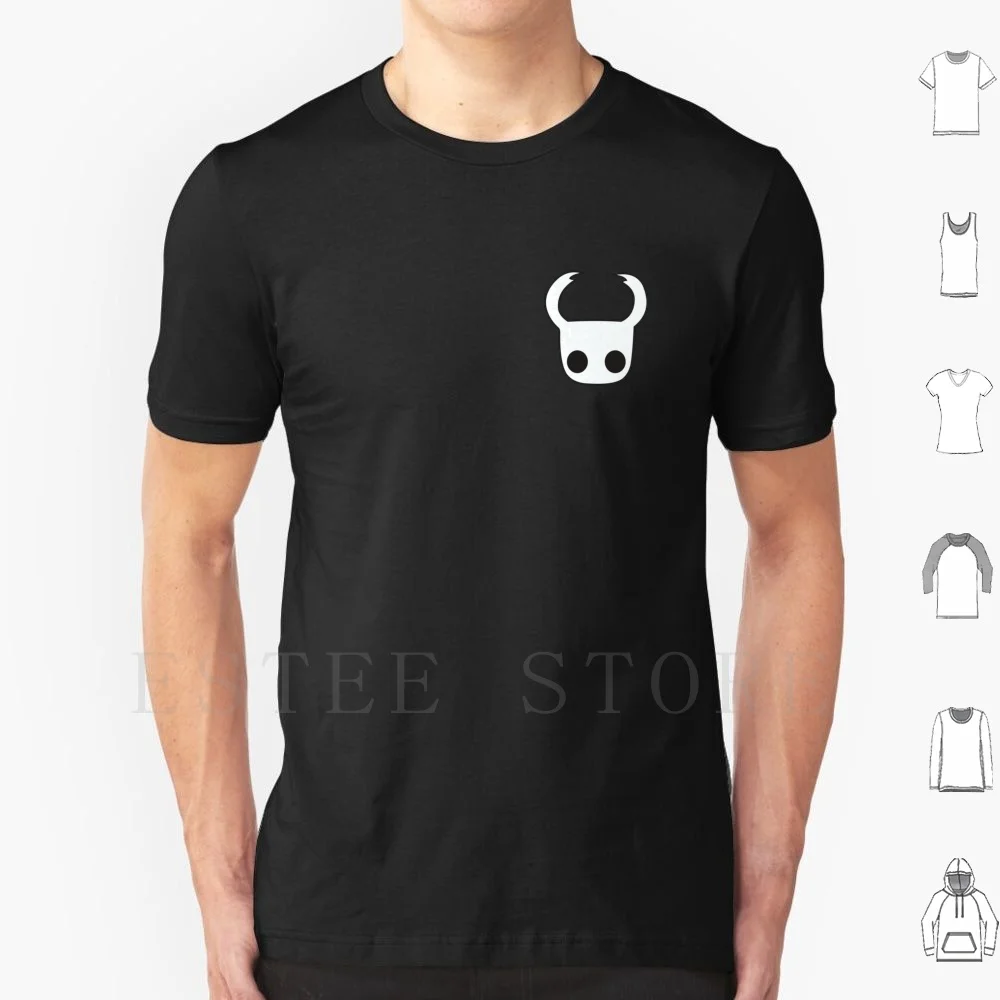 Hollow Knight T Shirt Print Cotton Knight Hollow Hollow Knight Videogioco Indie Castlevania Metroid Videogioco