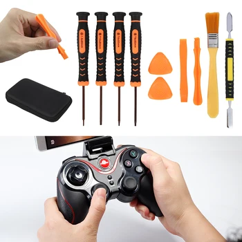 

Screwdriver Pry Brush DIY Repair Tool Kits for Nintendo Switch Console Joy-con controller, Xbox One, Xbox 360