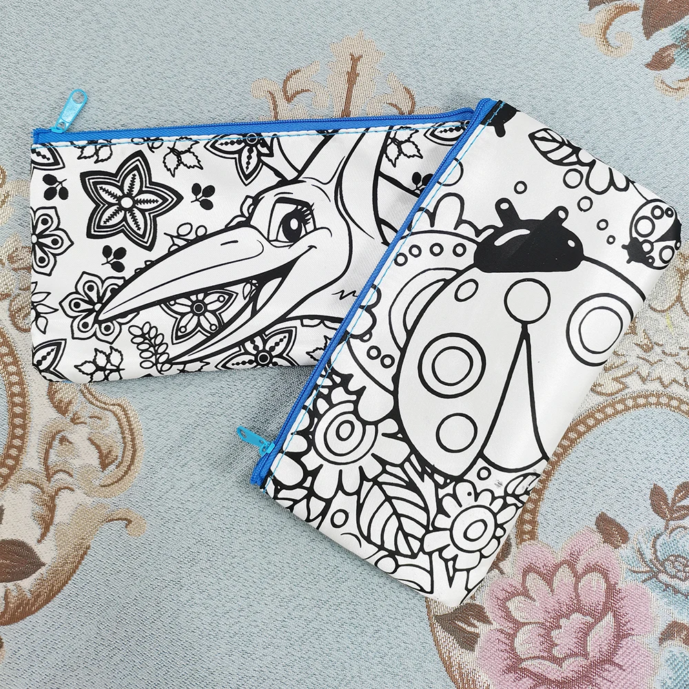 Children's Educational Toys Graffiti Pencil Case, Stationery Pouch