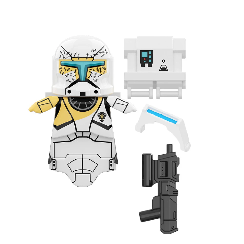 DISNEY Republic Commando Clone 501st Troopers Building Blocks Force 99 Scorch RC-1138 Sev Crosshair Wrecker Bricks Figures Toys