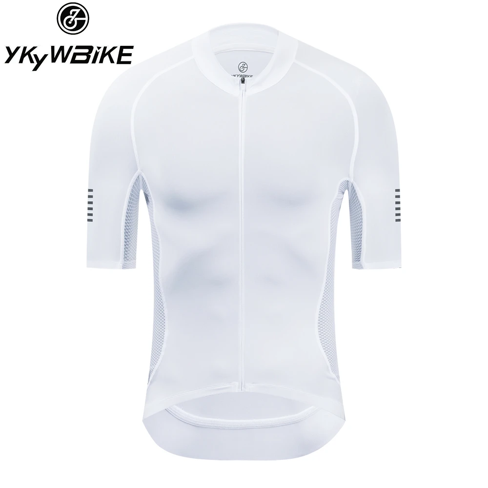 YKYWBIKE maillot de Ciclismo de manga corta para hombre y mujer, camiseta blanca de alta calidad con de carrera, para verano|Maillot ciclismo| - AliExpress