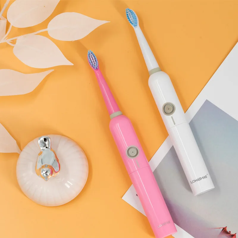 

Electric Toothbrush Adult Models Non-rechargeable Soft Hair Automatic Waterproof Intelligent Sonic Toothbrush