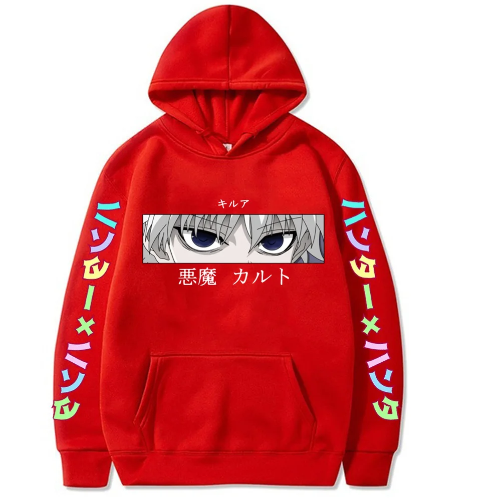 Мужская толстовка Hunter X Hisoka Sweatshier Kurapika GON Свободные Искусственные