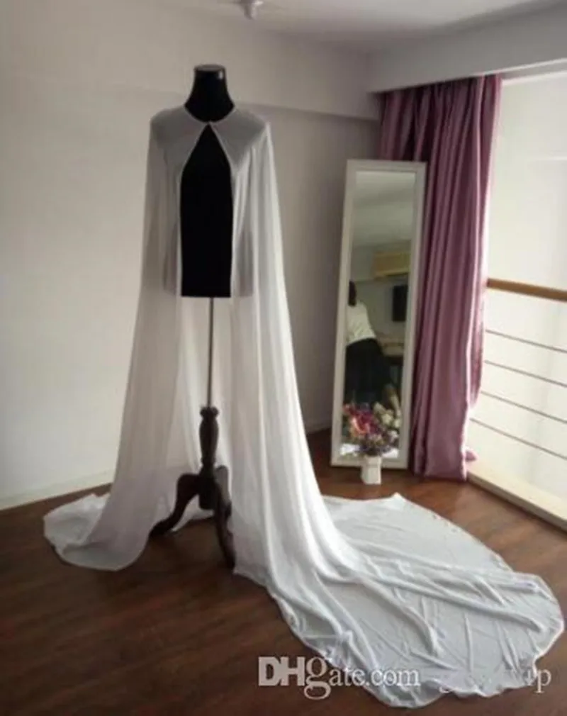Long-Chiffon-Bridal-Wraps-Jackets-Boleros-White-Ivory-Women-Bridal-Accessories-Brides-Cloaks-Mantles (1)