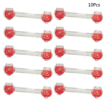 

10pcs/set Transparent Children Safety Protective Lock Baby Anti-pinch Hands Lock