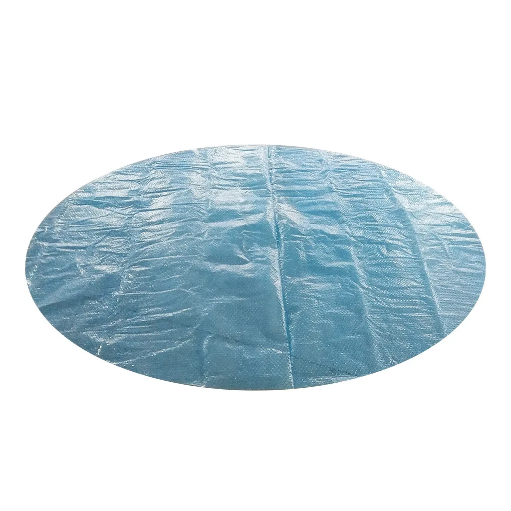 

Dustproof Pool Cover Blue Pool Cover Cloth Pool Cover Round Pool Cover ProtectorFor Family Garden Pools Pool & Accessories