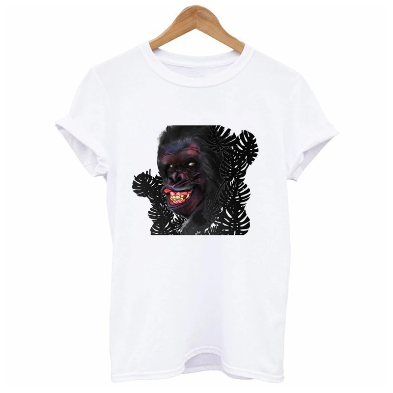 

New Short Sleeve Round Neck Unisex Custom Printed Women's T-shirt Custom Color Printing Clothes Cartoon Women's T-shirt