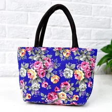 От производителя Весенняя новая стильная модная повседневная Холщовая Сумка с цветочным принтом универсальная креативная сумка для покупок