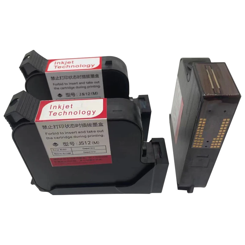1 inch 25.4mm JS10 Handheld Printer Ink Cartridge Fast Dry Eco Solvent 600DPI In