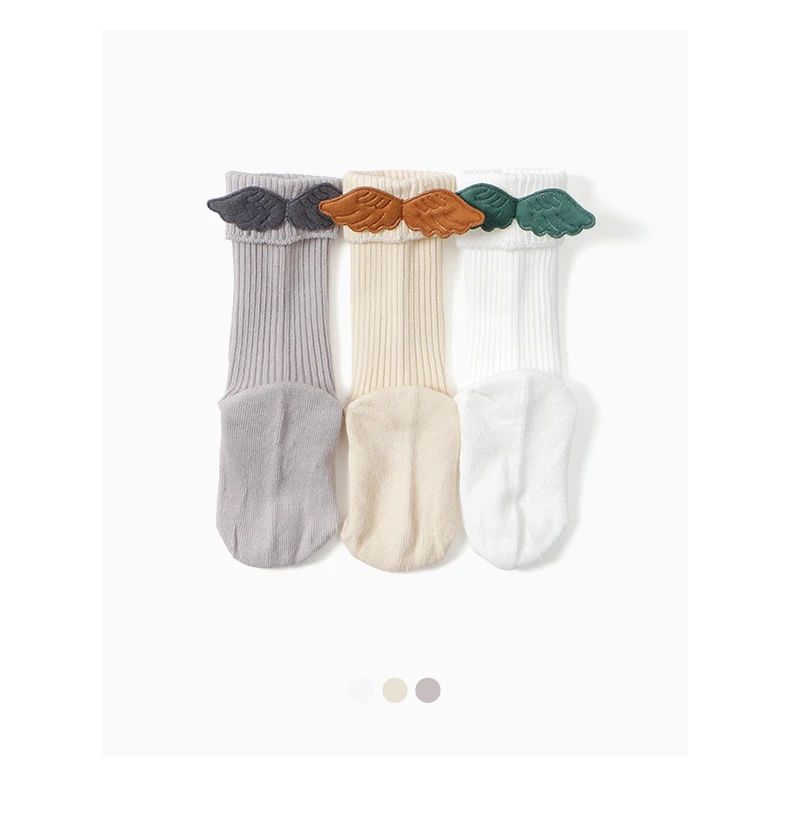 Spring And Summer Autumn Baby Socks Children's Socks Pure Cotton Warm Newborn Infant in Breathable Stockings Relent Baby Long Br