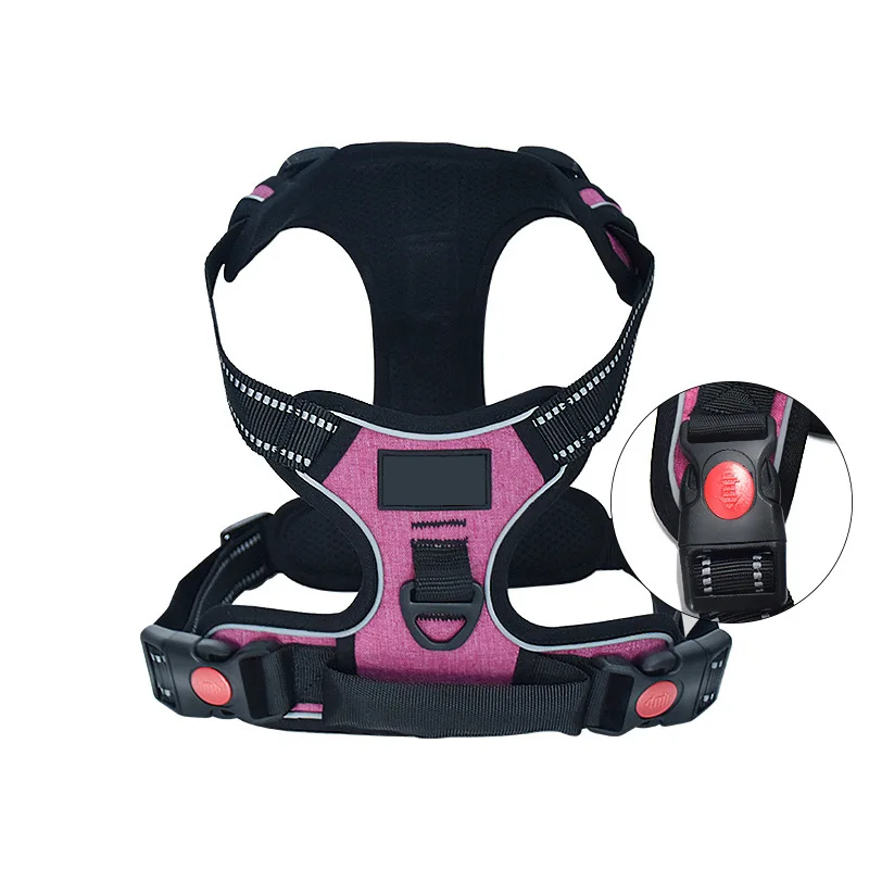 PROD 1005003017959383 New Adjustable Breathable Vest Soft Mesh Chest
Strap Harness Outdoor Walking Reflective Lead Leashs For Pet Training
Supplies