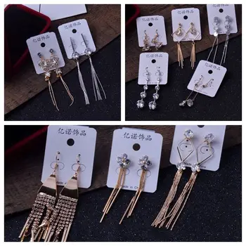 

30 Pairs/lot simple cute women jewelry earrings wholesale 201030-04