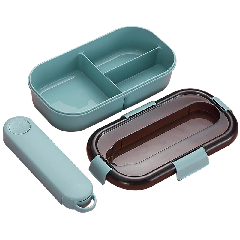 1200ml Lunch Container Set Portable Bento Box Leakproof