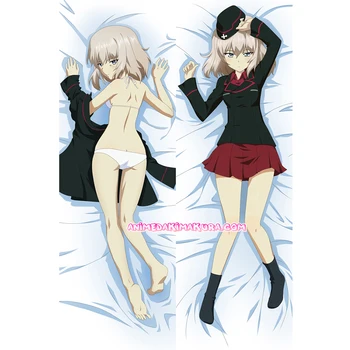 

Girls und Panzer Erika Itsumi Anime Girl Dakimakura Hugging Body Pillow Case Cover