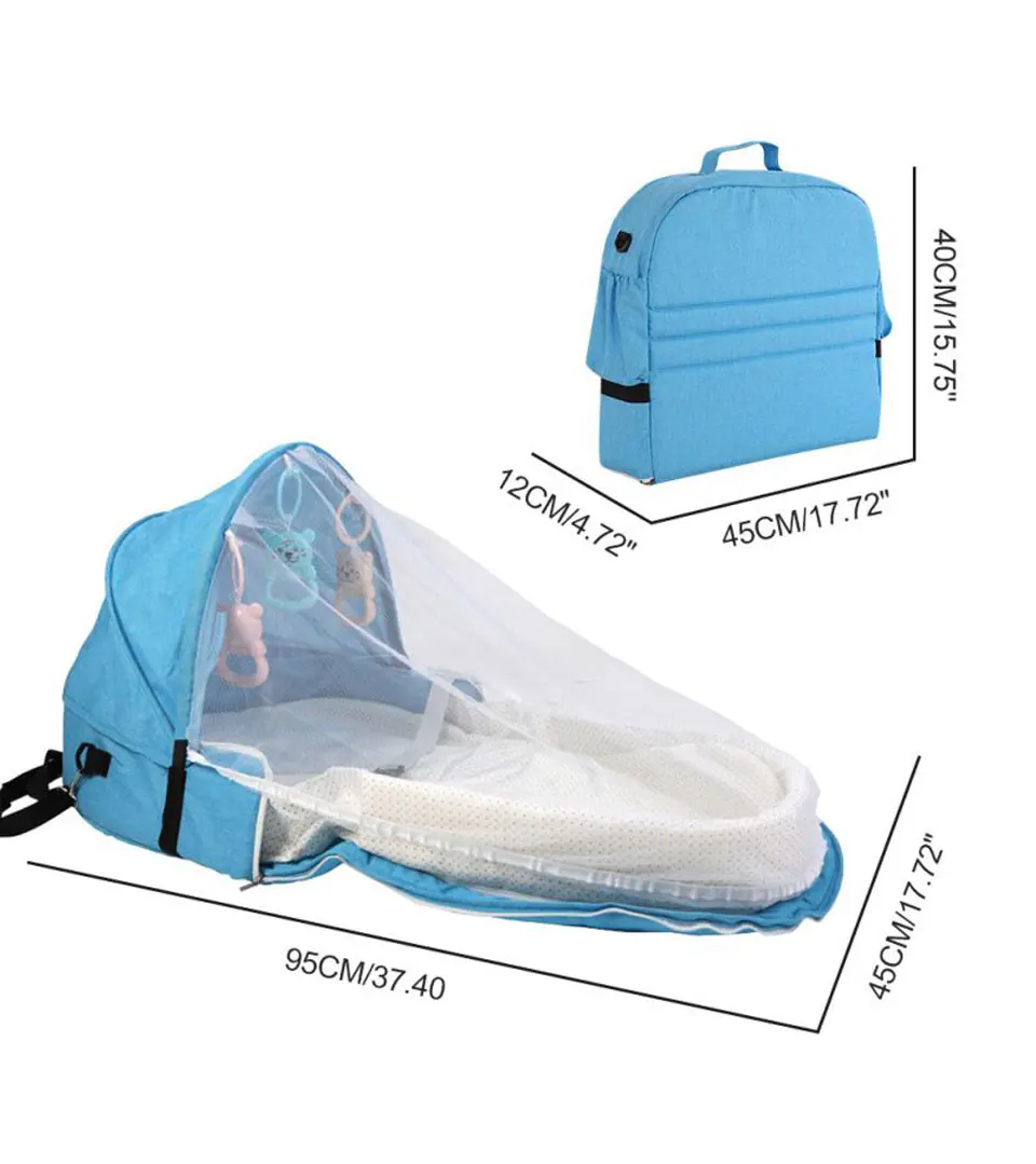 Baby-Bed-Travel-Sun-Protection-Mosquito-Net-With-Portable-Bassinet-Baby-Foldable-Breathable-Infant-Sleeping-Basket