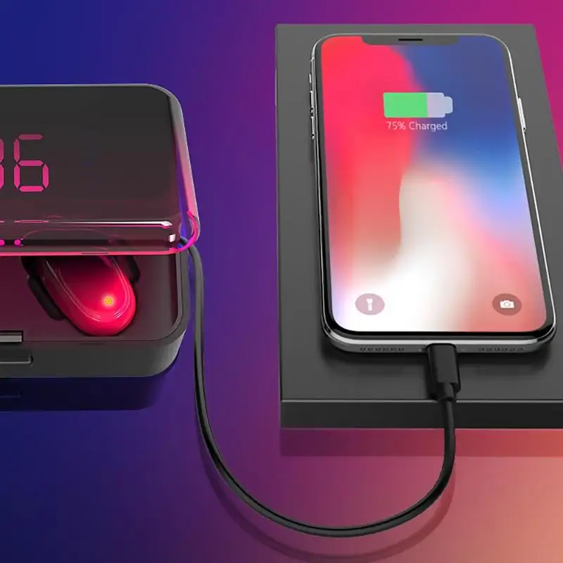 ES01 Bluetooth 5,0 наушники IPX7 водонепроницаемый сабвуфер стерео CVC8.0 модная игровая гарнитура TWS беспроводные наушники