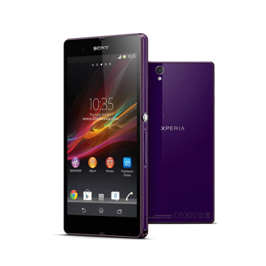 Мобильный телефон sony Xperia Z C6603 LTE 4G 5," 1080x1920 p 2 Гб ОЗУ 16 Гб ПЗУ четырехъядерный 13.1мп камера Android калфон NFC