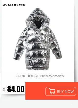 ZURICHOUSE женская пуховая парка зимнее короткое пуховое пальто модные яркие цвета Свободные теплые зимние куртки для женщин