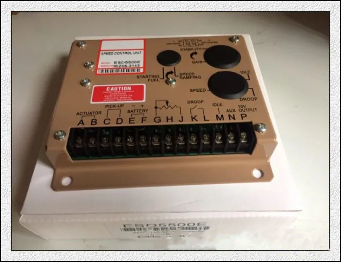 Cummins ESD5500E speed regulation board Shanghai diesel engine GAC yu diesel engine electric regulation board ESD5111