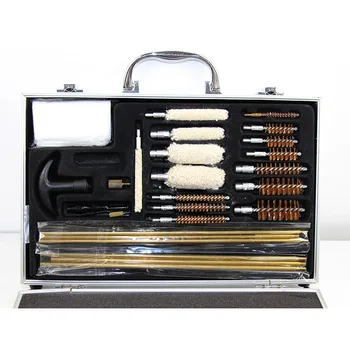 

Universal Gun Cleaning Kit For Pistol Rifle Handgun Cleaner Gun Brush Tool Pipe Mop Set Portable Pouch Case Hunting Accessories