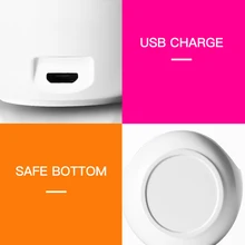 3 Вт УФ-светильник светодиодный Сушилка для ногтей гель для отверждения ногтей 30s быстрая сушка USB зарядка MS88