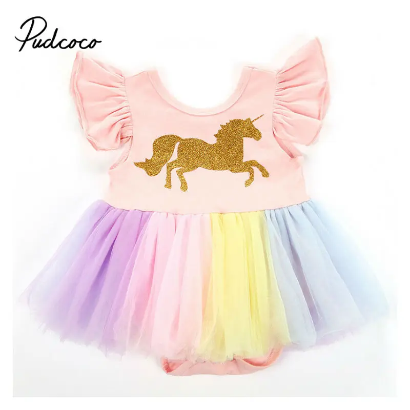 Платье принцессы в полоску без рукавов pudcoco вечерние платья-пачки с радужной