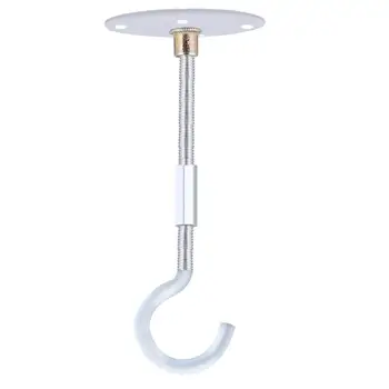 

4pcs Iron Ceiling Hanging Hook Simple Practical Prime Ceiling Hook Household Supplies Swag Hooks For Plants Bed Netting