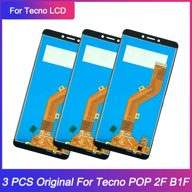 Wholesale 3 Piece/lot Factory Price 5.45 inch LCD Digitizer for Tecno B1F Display Touch Screen POP 2 F | Мобильные телефоны и