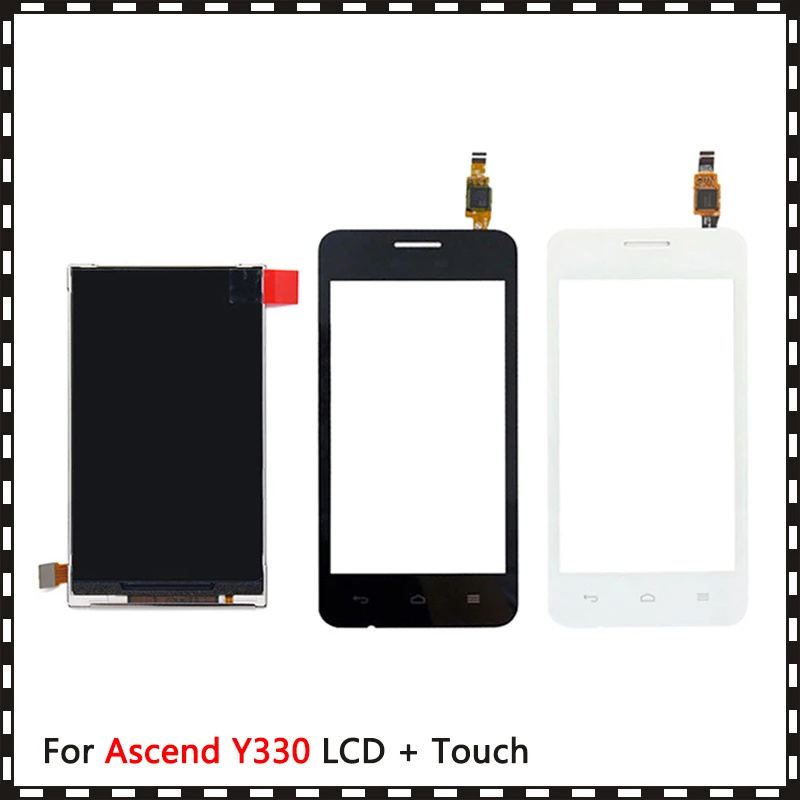 Новый высококачественный 4 0 ''для Huawei Ascend Y330 ЖК дисплей с сенсорным экраном