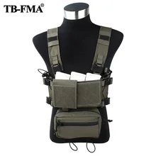 TMC Cordura SS микро Низкопрофильная световая Боевая грудная установка комбо хаки Cordura 500D ткань