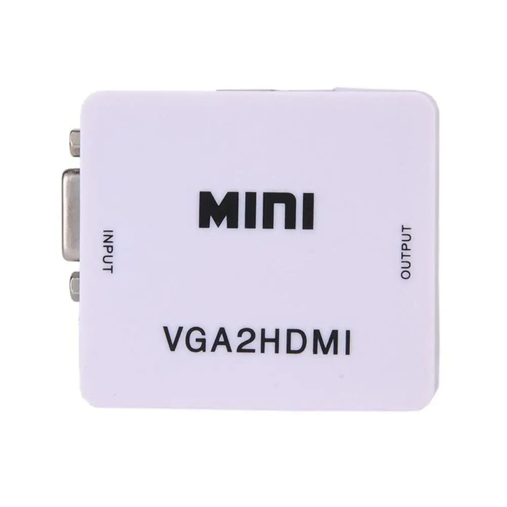 VGA в HDMI Мини Full HD видео 1080P аудио конвертер адаптер для ПК DVD
