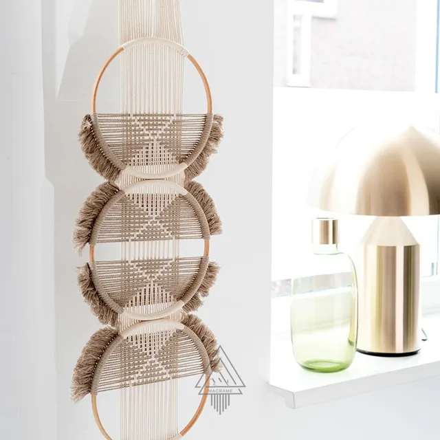 Round Macrame Wall Hanging