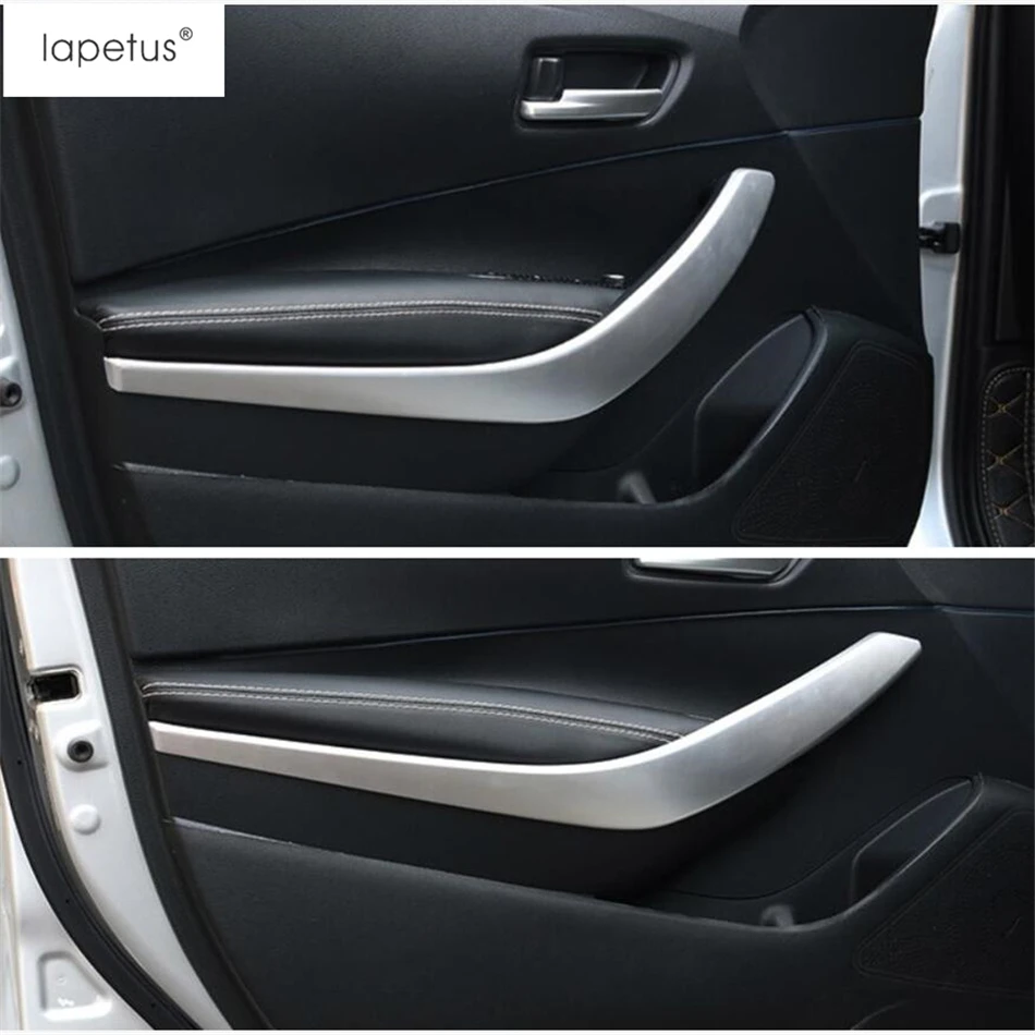 Аксессуары Lapetus, подходят для Toyota Corolla, рычаг переключения передач, ручка, головка, рамка управления, ручка, накладка, АБС-пластик, углеродное волокно