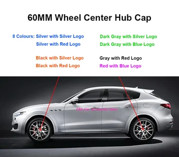 

4pcs 60MM 10Pins Wheel Center Hub Cap Cover 3D Logo Badge Emblem Wheel Rims For Ghibli Quattroporte M156 M157 Starting Maserati