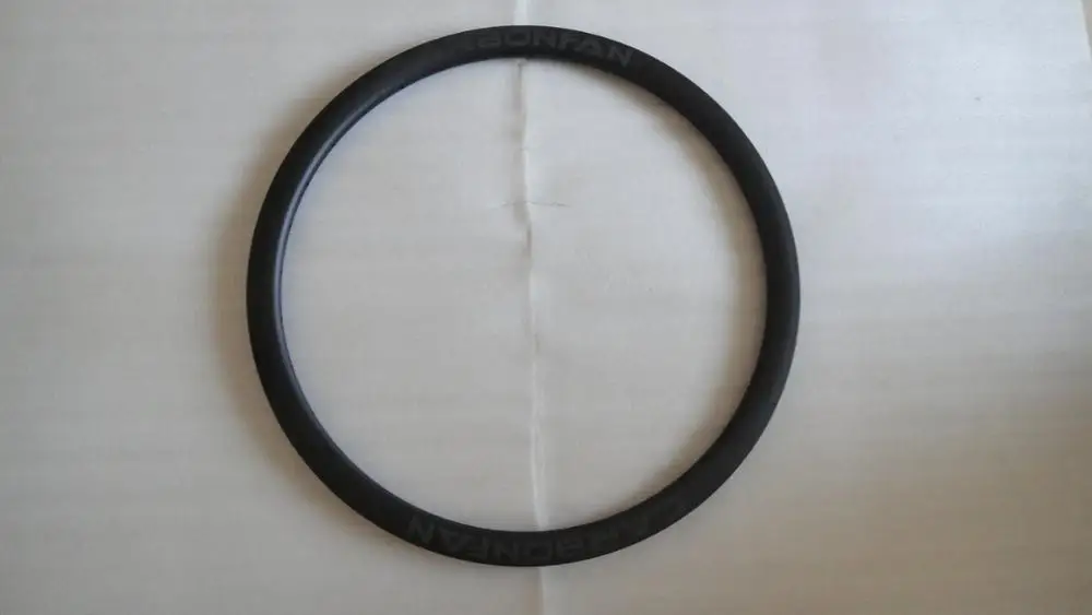 Carbonfan T800 ширина 30 мм Depth35mm 29er безхомут диск Асимметричный CX гравий карбоновый дорожный велосипед обод