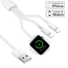 3 в 1 Беспроводной Зарядное устройство для наручных часов Apple Watch, на возраст 1, 2, 3, 4, быстрая Зарядное устройство USB кабель для передачи данных для iPhone X XR XS 11 Por MAX 8 Plus ipod, USB кабель для передачи данных