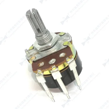 

WH138-1AK-3 adjustable resistance speed regulator with switch potentiometer WH138-1 B5K B10K B20K B50K B100K B250K B500K