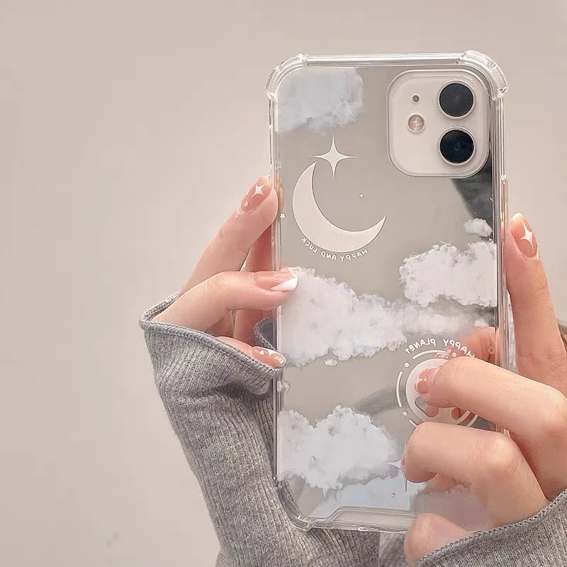 Luxury Cloud Sky Moon Shiny Mirror Aesthetic Phone Case For Iphone 13 11 12 Pro Max Xr X Xs 7 8 Plus Cute Soft Silicone Cover Mobile Phone Cases Covers Aliexpress Luxury Cloud Sky Moon Shiny Mirror Aesthetic Phone Case For Iphone 13 11 12 Pro Max Xr X Xs 7 8 Plus Cute Soft Silicone Cover Mobile Phone Cases Covers Aliexpress
