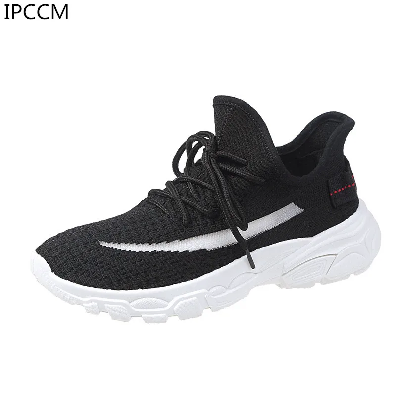 

Female 2019 Spring And Summer New Style Stretch Socks Low-top Flat-bottom Sports And Leisure Breathable Travel Running Shoes