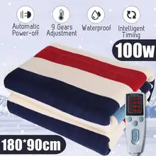 Моющееся электрическое одеяло 110 V-220 V с регулируемой водонепроницаемой температурой теплые обогреватели кровать USB грелки коврик двойной одинарный