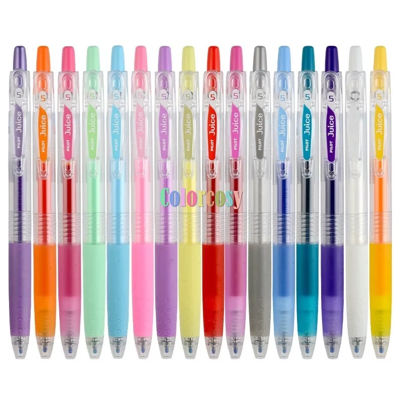 5/6/36pc Pilot Juice 0.5mm Pastel Color Gel Ink Ballpoint Pen (Multiple Color)0.38/0.5mm School Office Writing Supplies LJU-10EF |