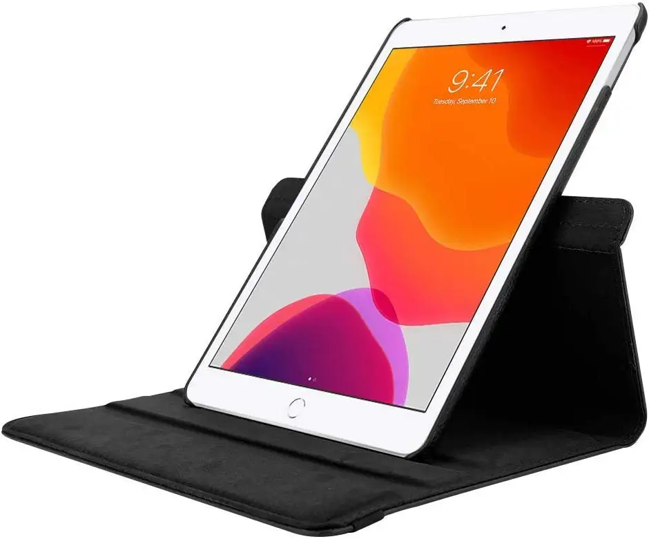 Чехол для планшета Apple iPad 10 2 чехол 2019 A2197 A2200 A2198 A2232 Вращающийся Кожаный смарт сна