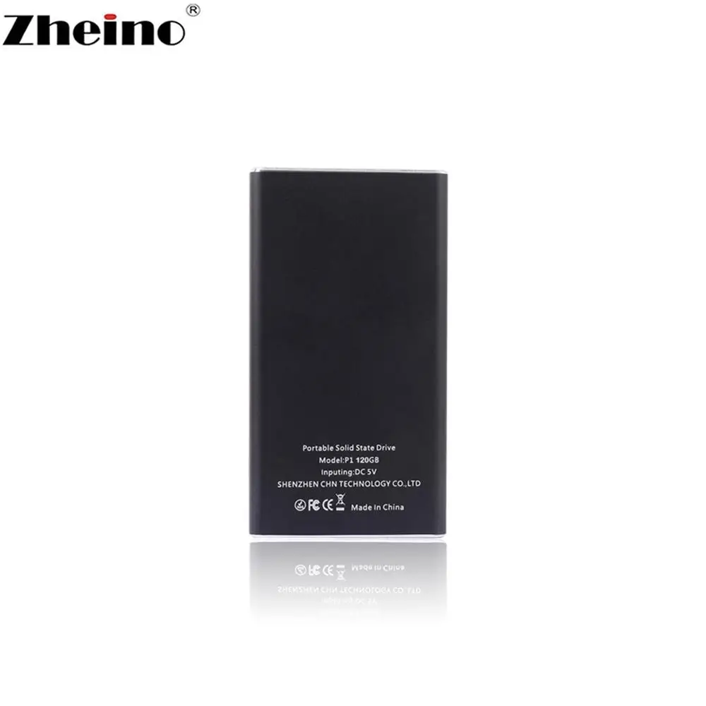 Zheino портативный SSD USB 3 1 120 ГБ 240 480 Гб внешний жесткий диск для ноутбука настольного