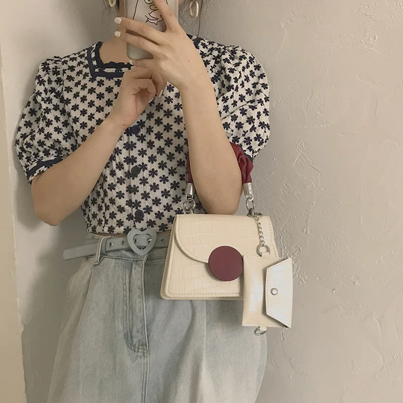 

New Pattern Versatile Handbag Simple One Shoulder Small Bag Shoulder Bag Torebki Damskie Duze Bolso De Mujer Torebka Damska